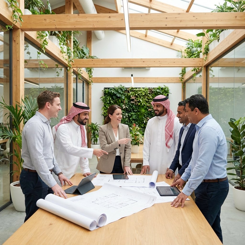 فريق عمل مكتب بدر الشمري للاستشارات البيئية